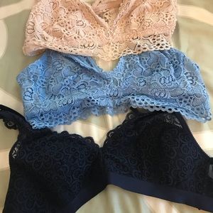 Bundle of Aerie bralettes